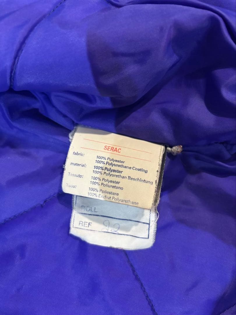 227【UK製】90s Berghaus SERAC中綿ジャケット パープル系M