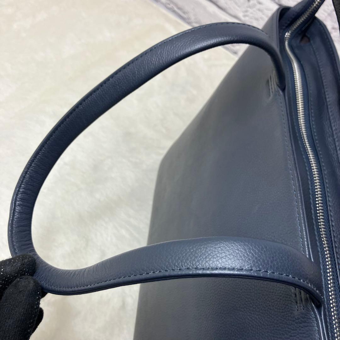 美品✨MURA ムラ 本革 レザー 大容量 A4 トートバッグ ビジネスバッグ