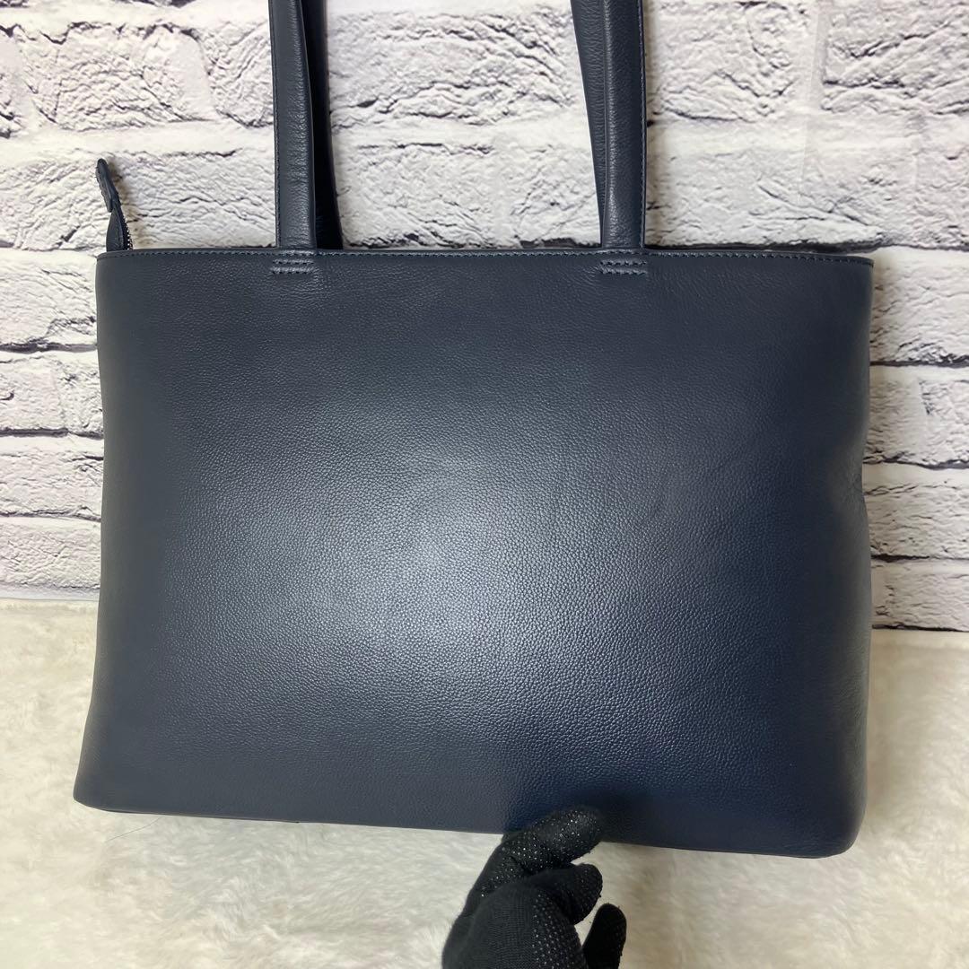 美品✨MURA ムラ 本革 レザー 大容量 A4 トートバッグ ビジネスバッグ