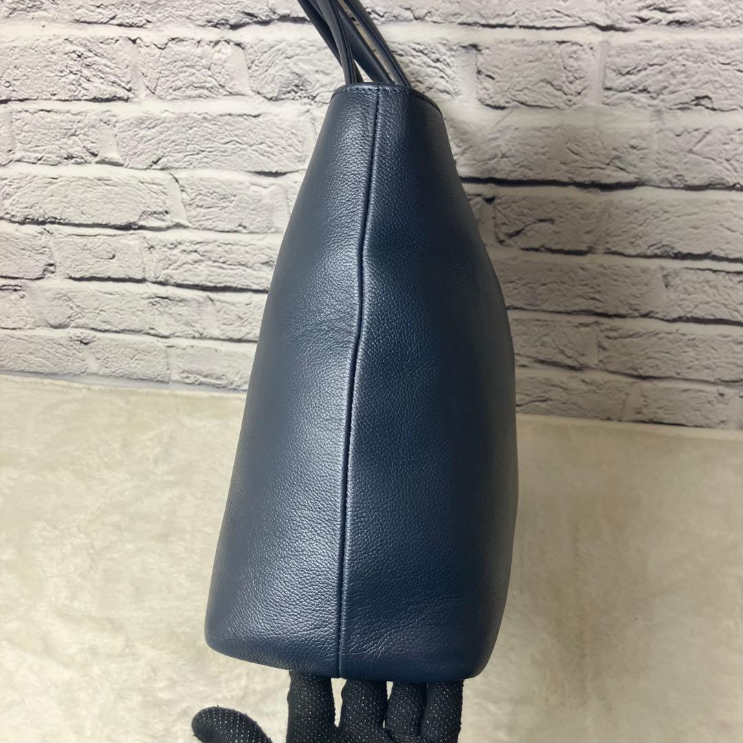 美品✨MURA ムラ 本革 レザー 大容量 A4 トートバッグ ビジネスバッグ