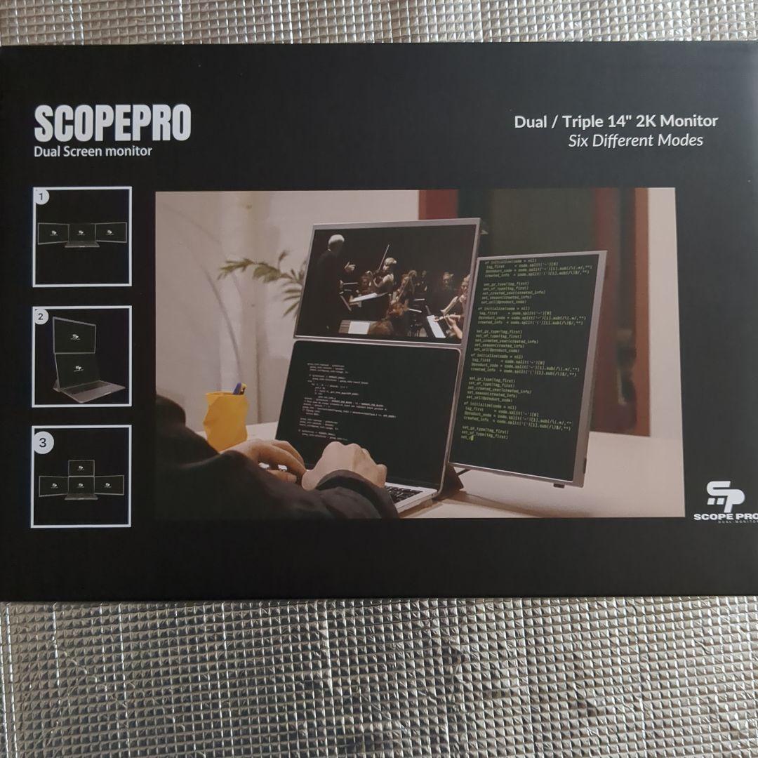 LaughingMan　14インチ2 Kサブモニター 2セット