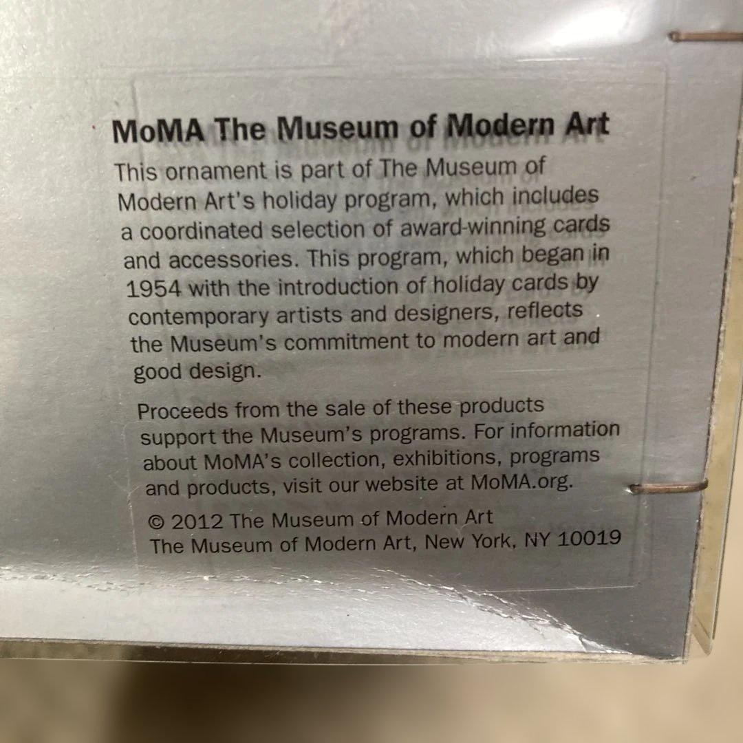 MoMA 　ヴィンテージ　クリスマスオーナメント　＋ディスクオーナメント4個