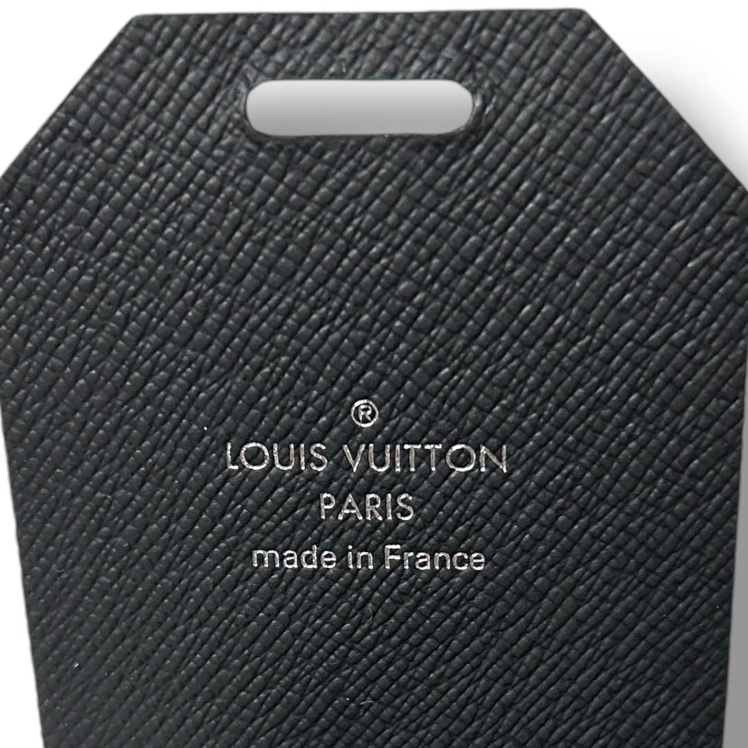 【美品】ルイ・ヴィトン エピ ポルト アドレス ネームタグ モノグラム チャーム