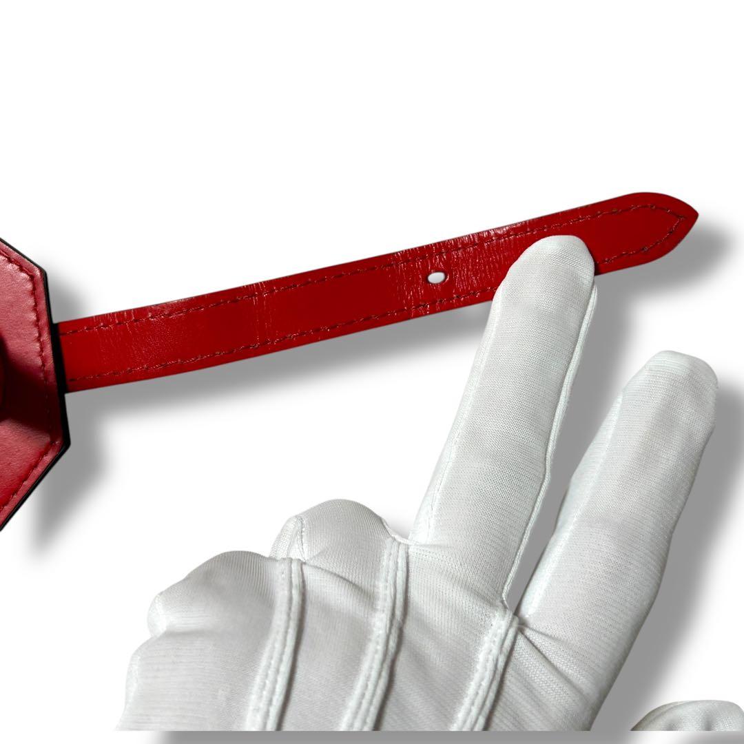 【美品】ルイ・ヴィトン エピ ポルト アドレス ネームタグ モノグラム チャーム