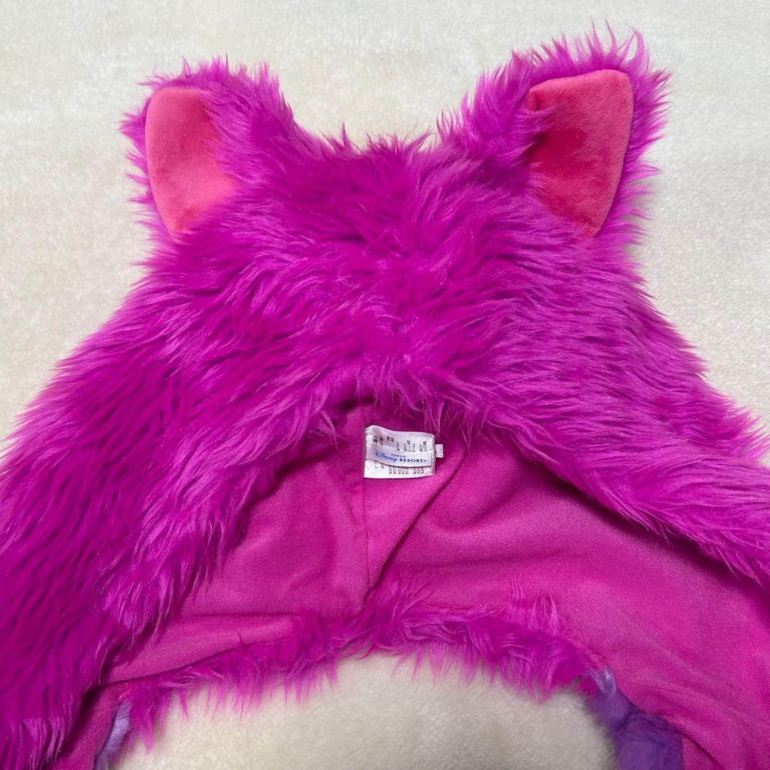 ディズニーリゾート　チェシャ猫　ファンキャップ マフラーファンキャップ 帽子