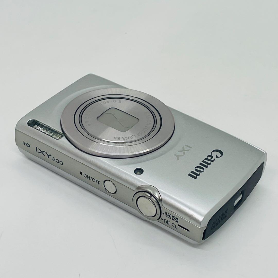 【美品】Canon コンパクトデジタルカメラ　IXY 200 説明書付き