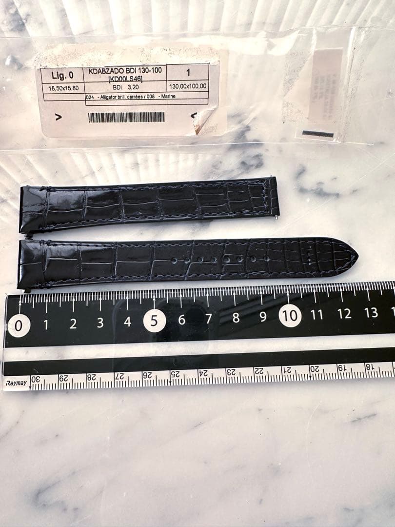 カルティエサントス（MM）用　時計ベルト　純正