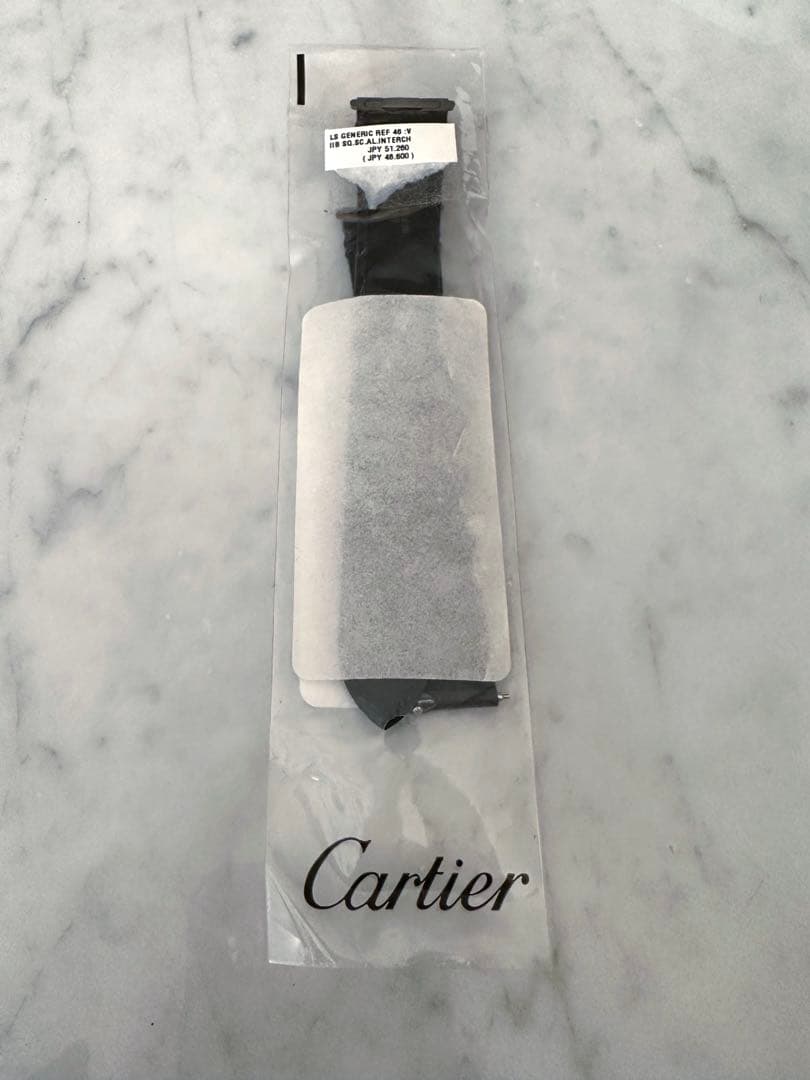 カルティエサントス（MM）用　時計ベルト　純正