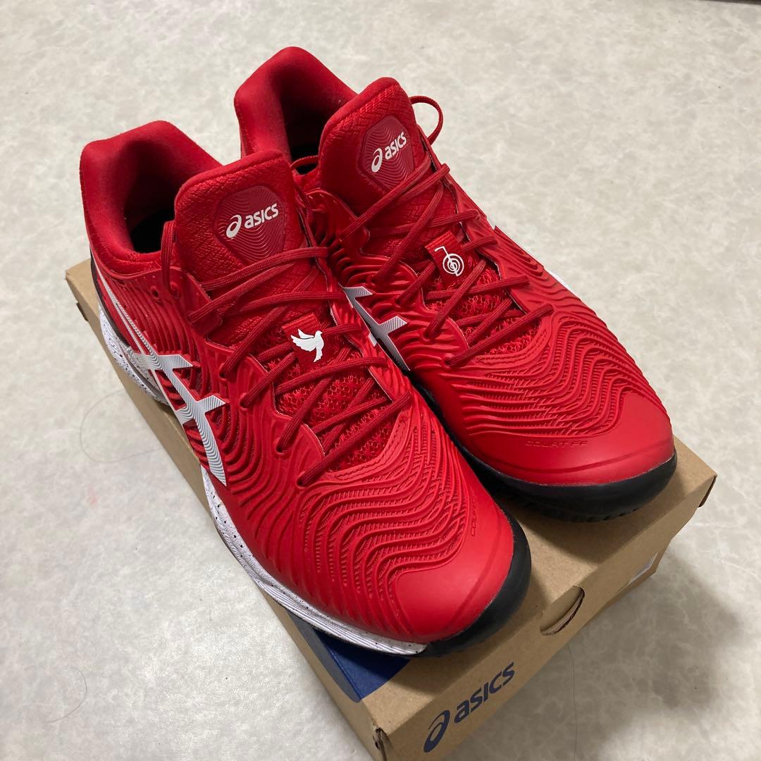 asics テニスシューズcourt ff 2 NOVAK 26cm