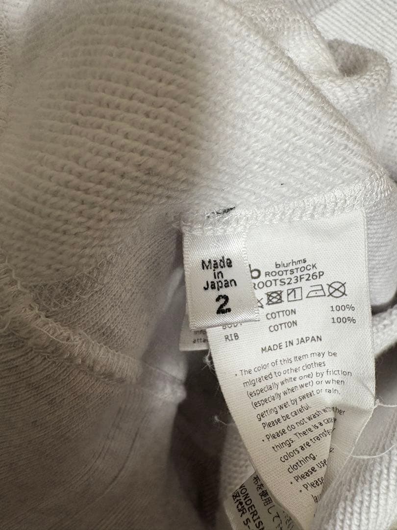【値下げ済】blurhmsROOTSTOCK スウェットシャツ