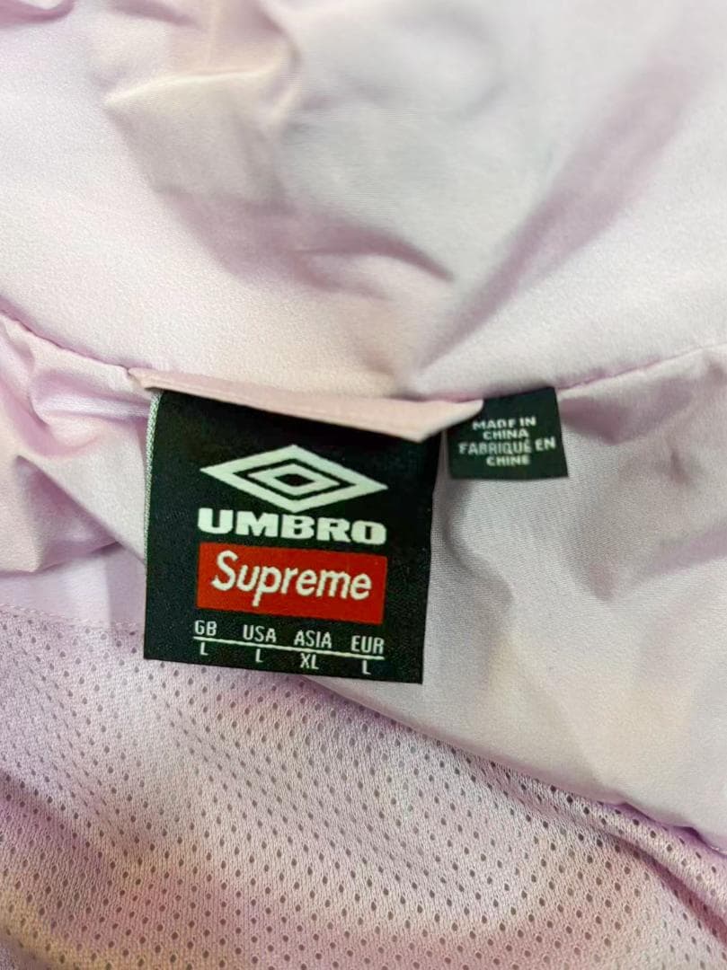 ジャケット・アウター Supreme x Umbro Gradient Track Jacket L