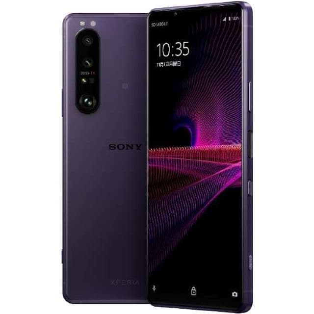 SONY Xperia 1 III SOG03 パープル トリプルカメラ