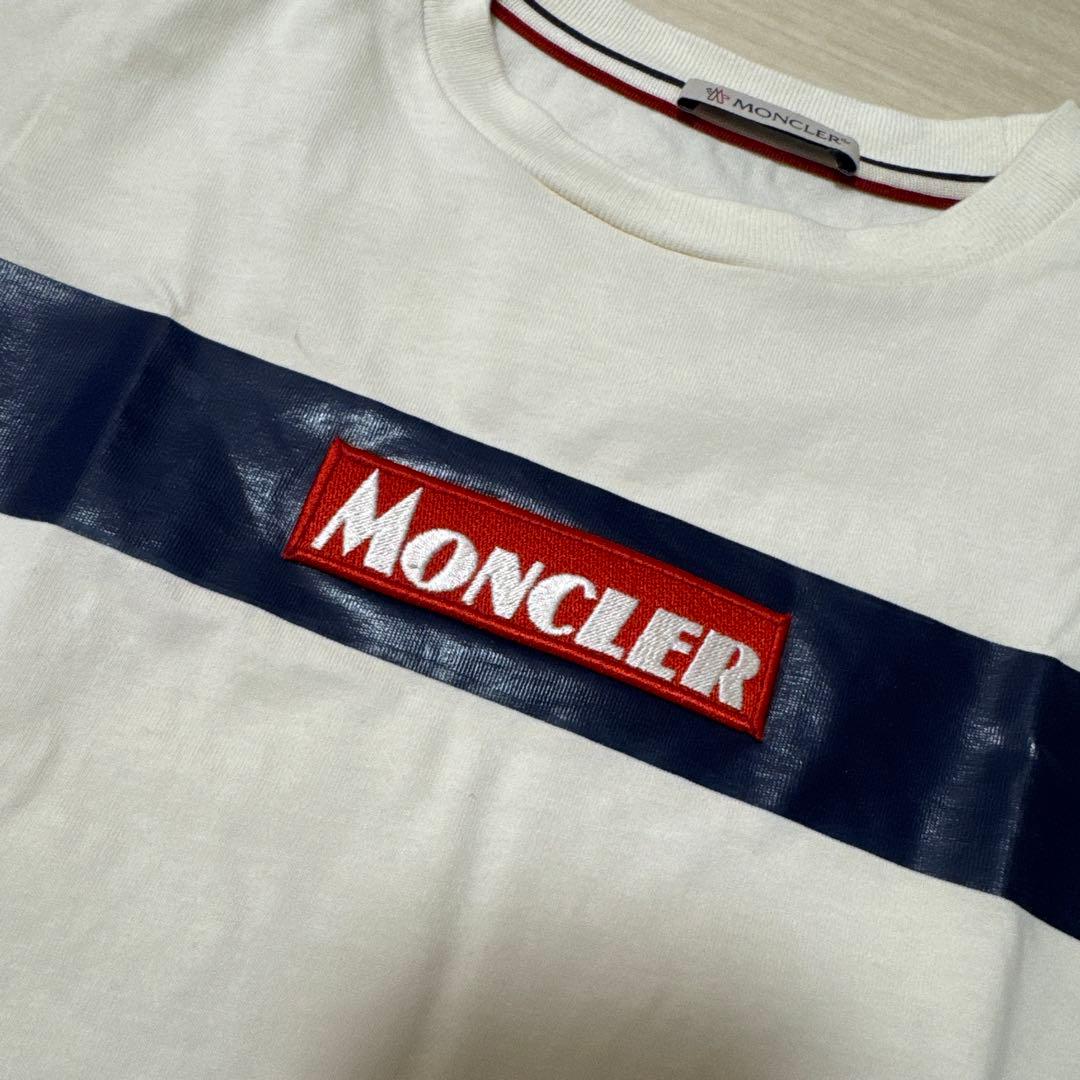 美品☆正規品　MONCLER モンクレール　キッズ　ロゴ Tシャツ