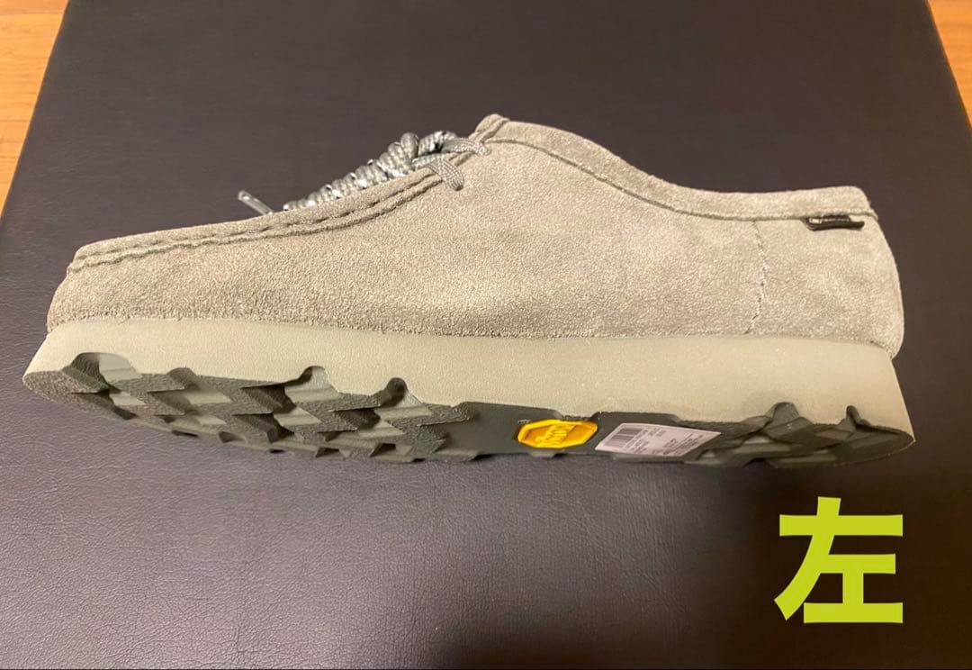 靴 CLARKS Wallabee.GTX Khaki/Green Suede