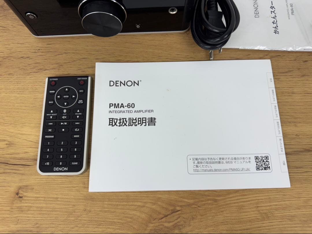 美品 DENON PMA-60 プリメインアンプ