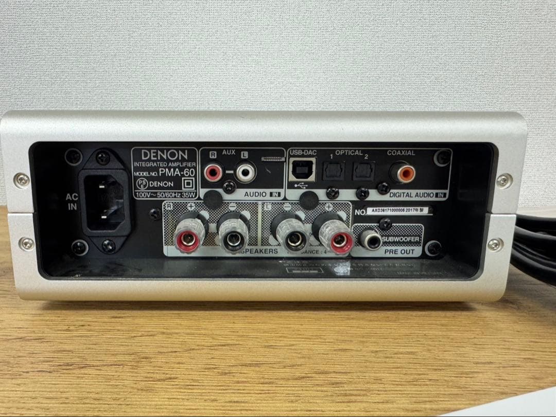 美品 DENON PMA-60 プリメインアンプ