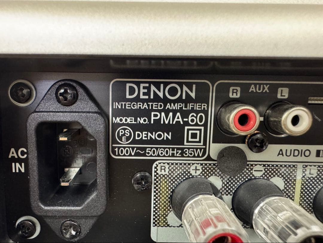 美品 DENON PMA-60 プリメインアンプ