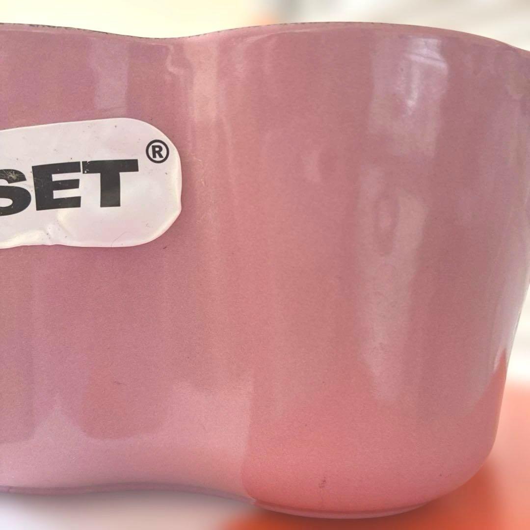 ルクルーゼ LE CREUSET ココット フルール 16cm ローズ