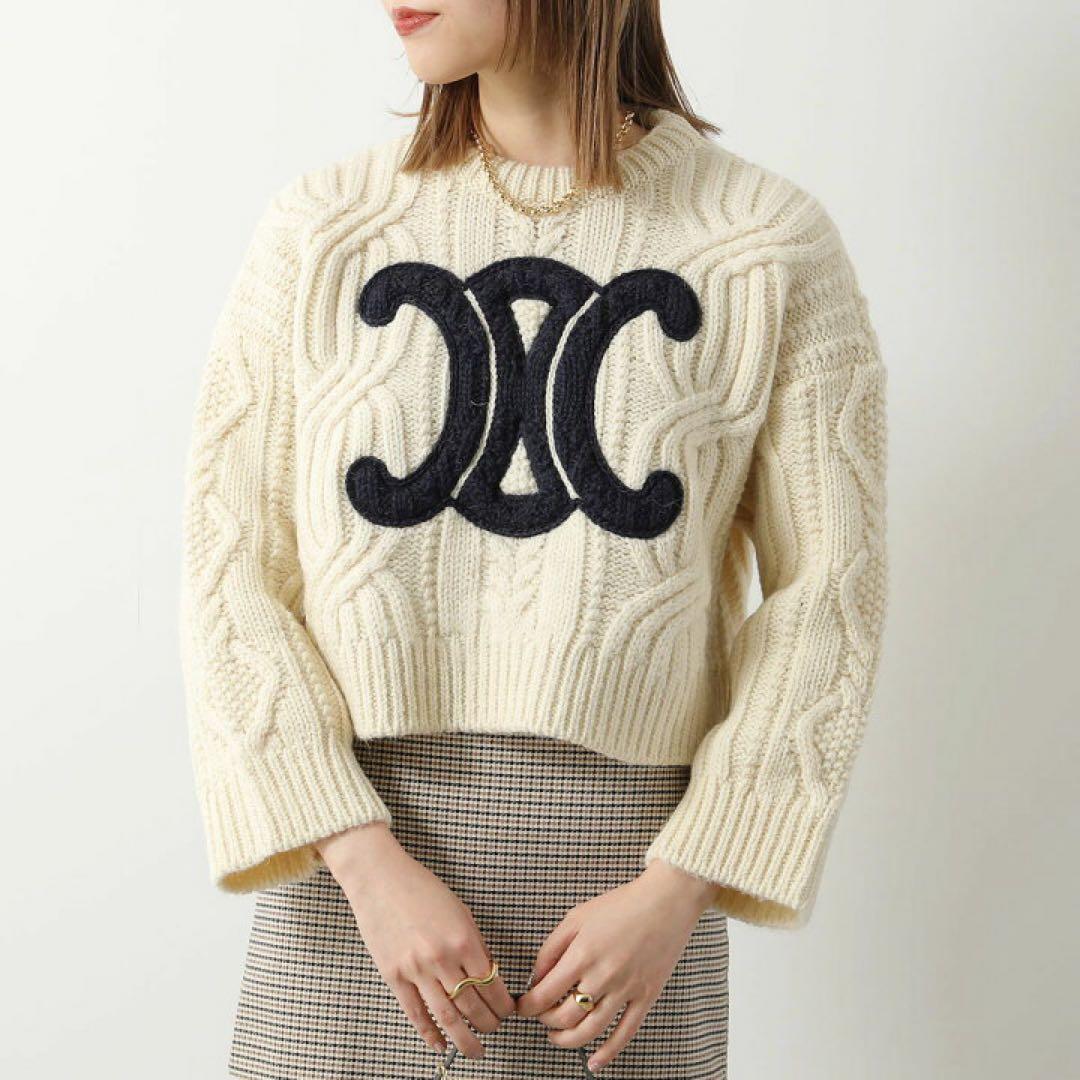 CELINE セリーヌ セーター レディース トリオンフ ニット ウール