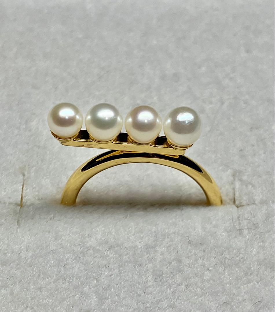 極美品 本真珠リング（CHARLOTTE LEBECK/シャーロットレベック）