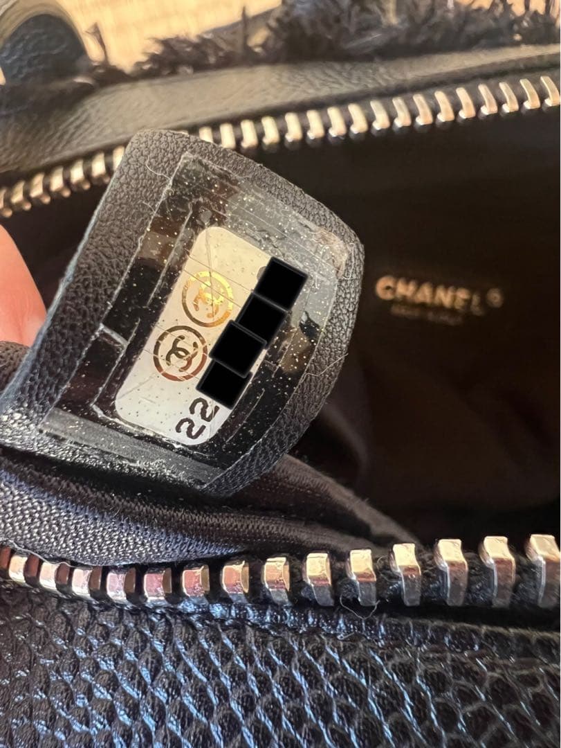 CHANEL ボストンバック　シャネル　ツイード