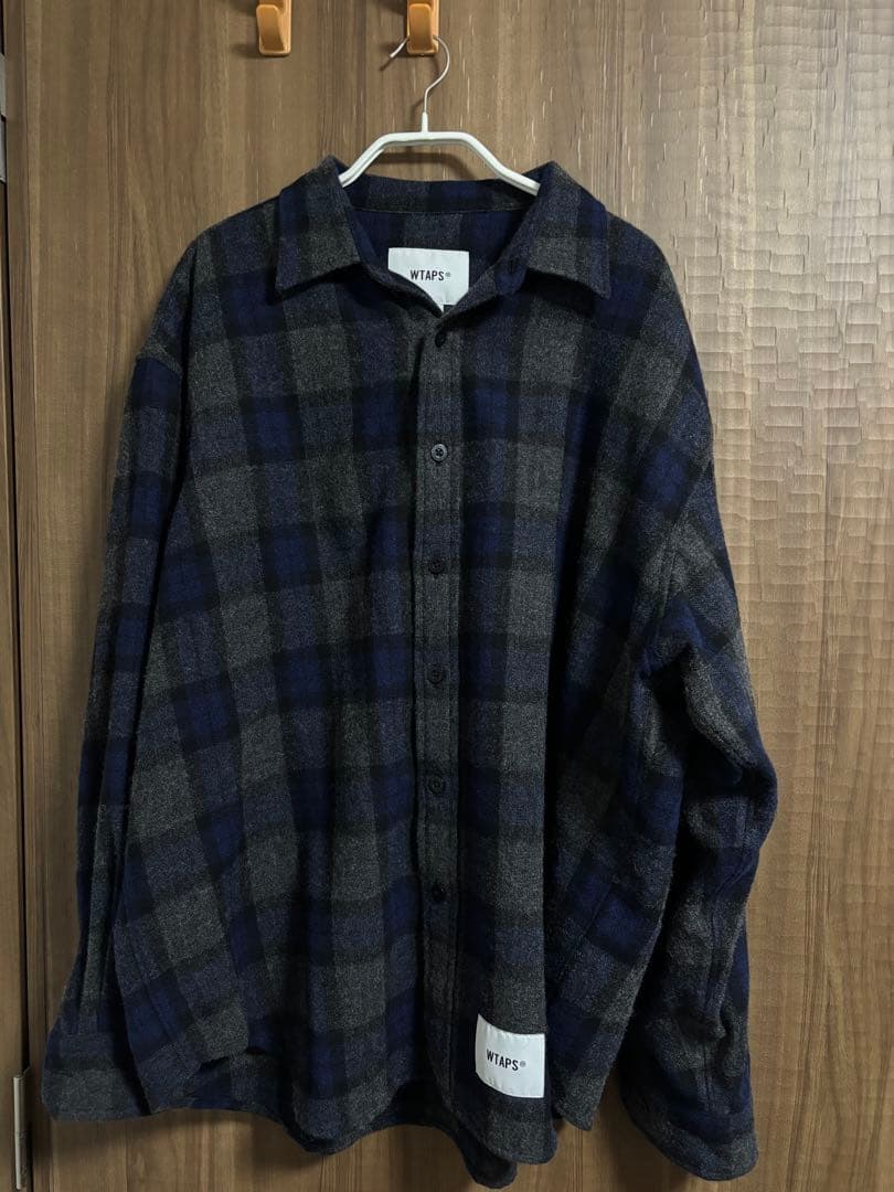 トップス WTAPS TXT 01 / LS / WOPL. TWEED. TEXTILE