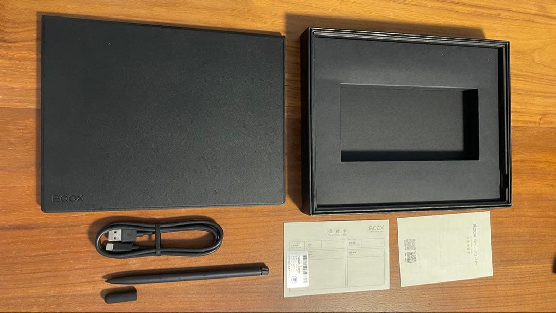 BOOX Note X3 Pro 未使用品 箱あり カバー付き
