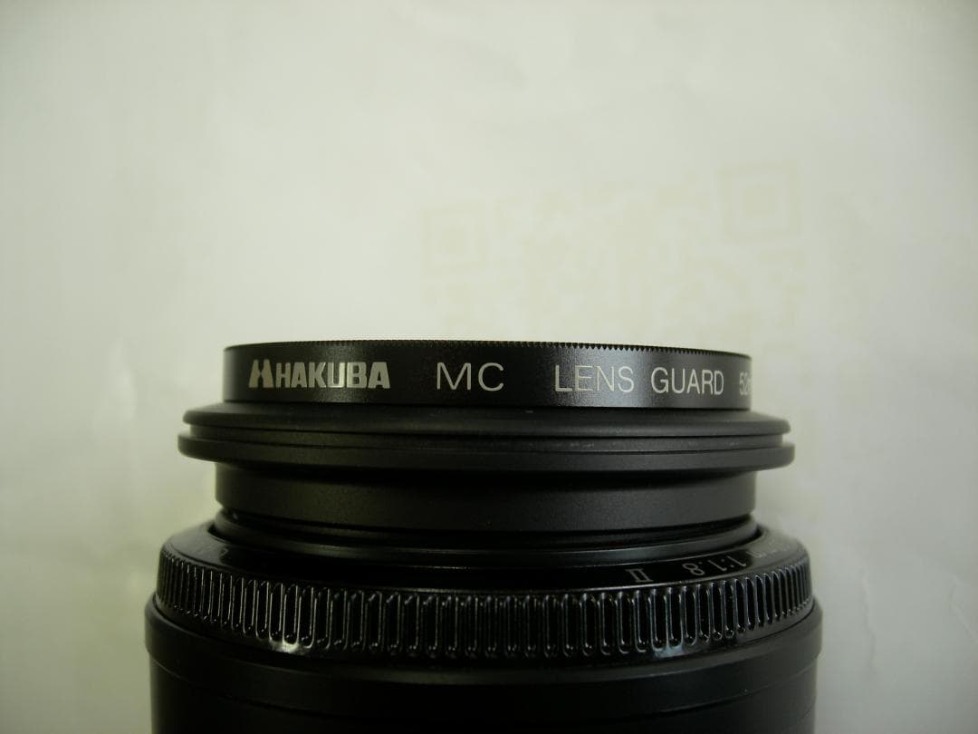 【送料込み，極美品】Canon単焦点レンズ，EF50mm f1.8Ⅱ