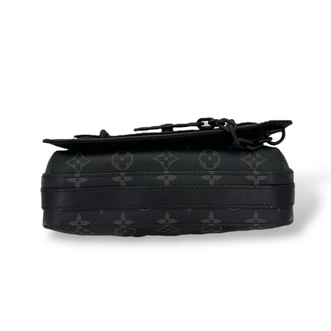 [新品同様] ルイヴィトン　モノグラム　エクリプス　スティーマー　メッセンジャー