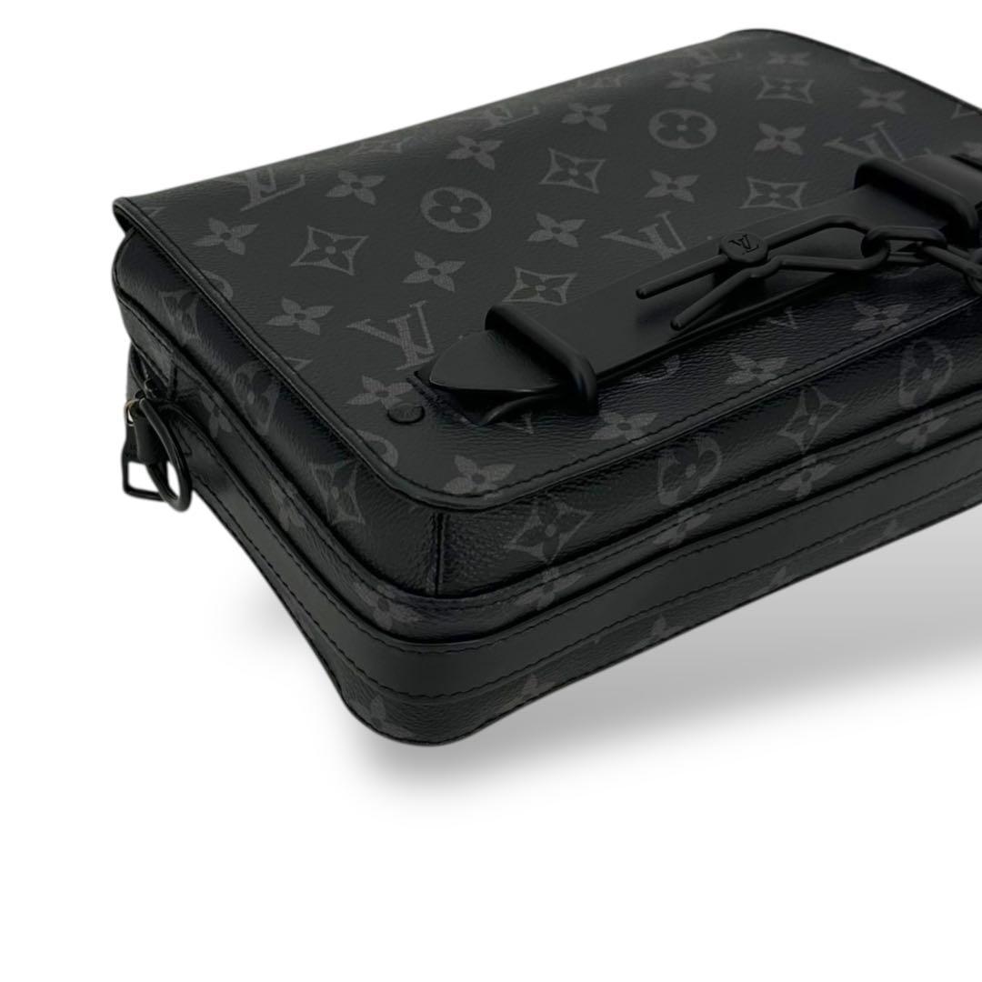 [新品同様] ルイヴィトン　モノグラム　エクリプス　スティーマー　メッセンジャー