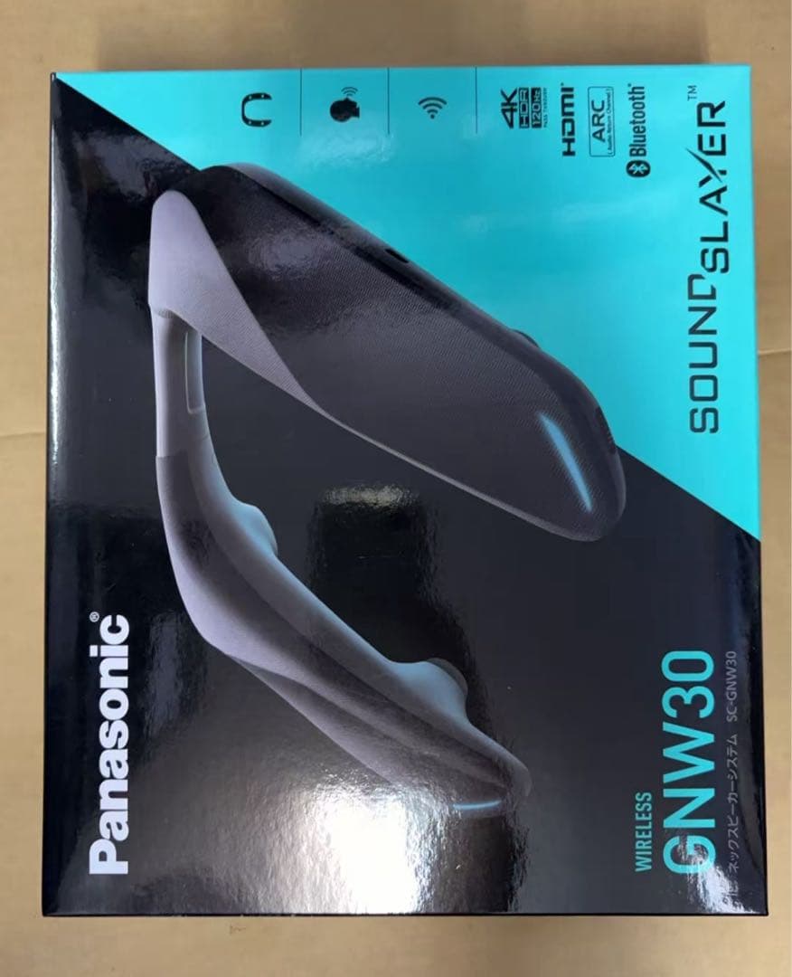パナソニック ゲーミングワイヤレスネックスピーカー SC-GNW30 Panas