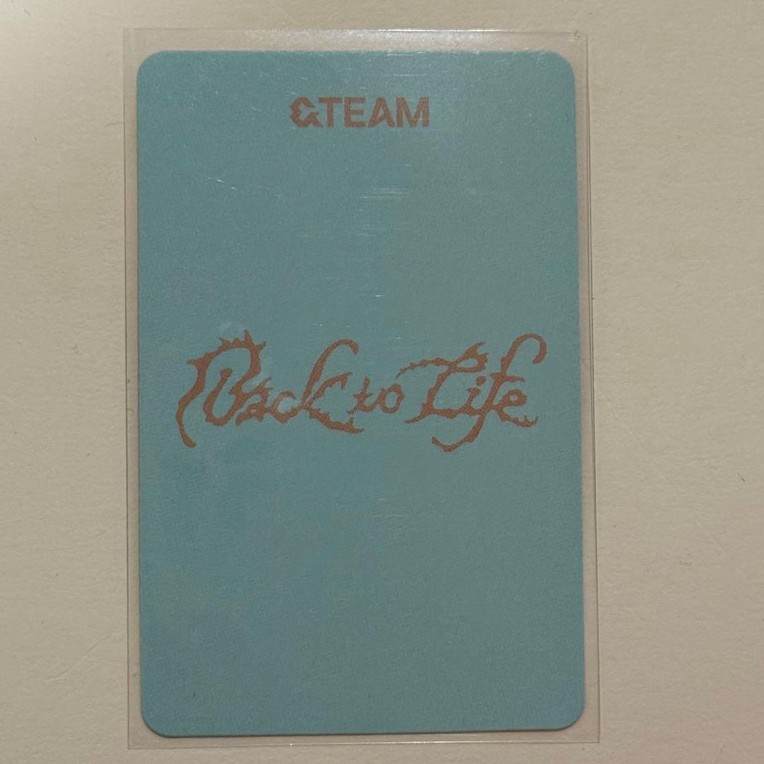 タレントカード &TEAM Back to Life Apple Music FUMA