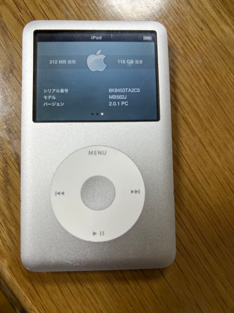 Apple iPod classic 120GB SSD化済み A1238