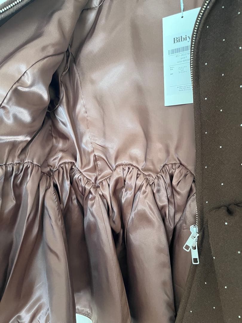 最終値下げ※新品※正規品※bibiy BIANCA SPARKLE JACKET