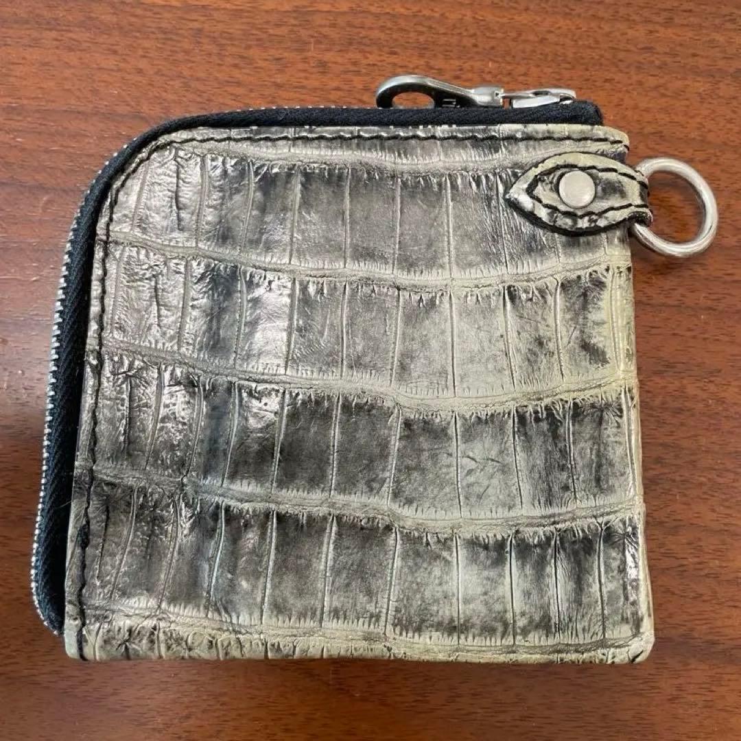 T.K.. ISAMU KATAYAMA BACKLASH クロコ墨染め