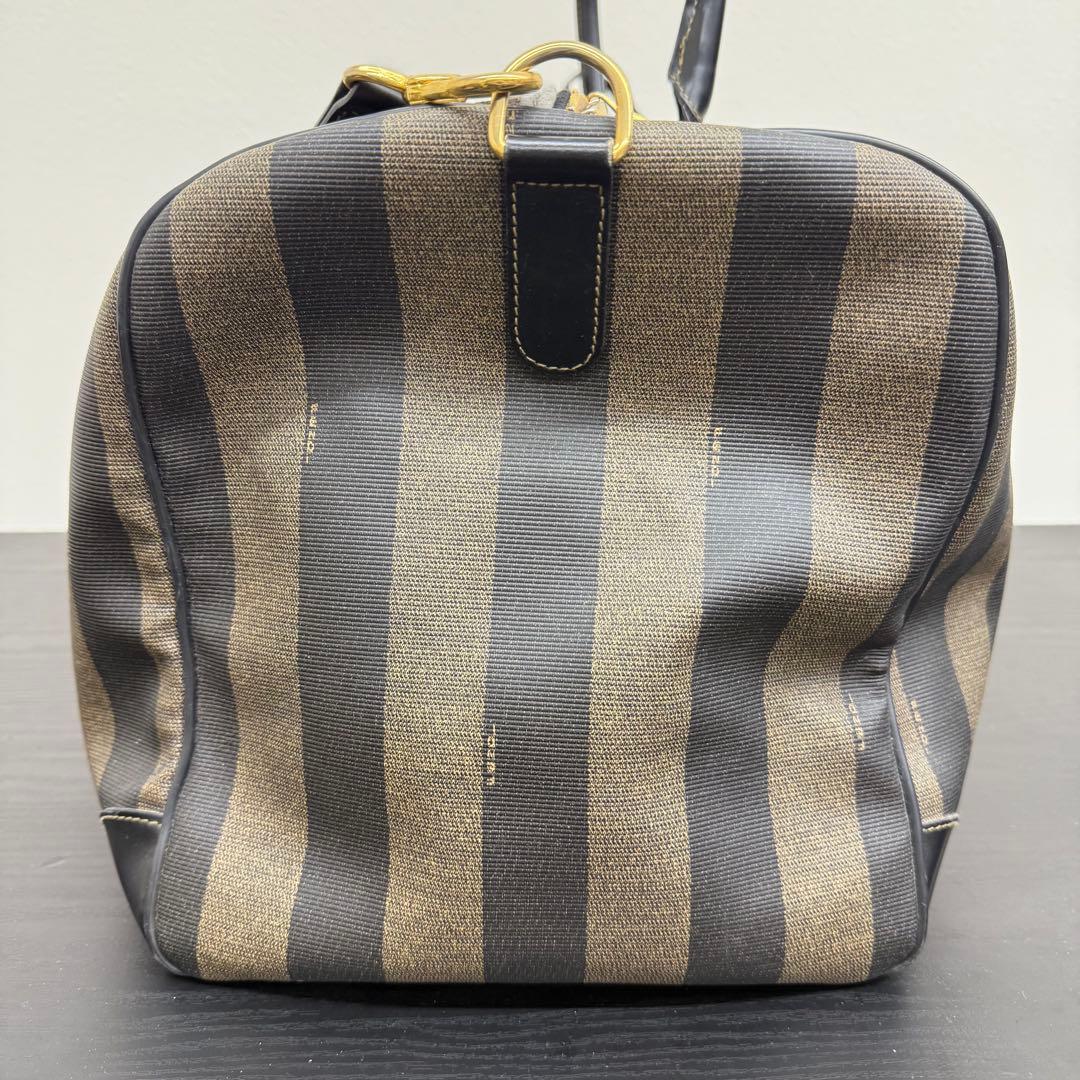 ナオト　フェンディ ペカン 2WAY ボストンバッグ 大容量 ブラウン