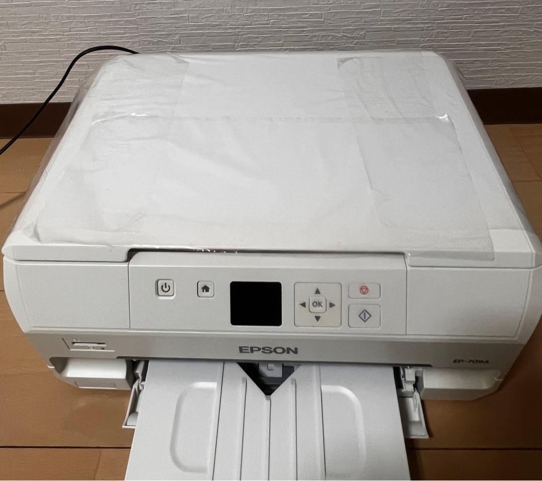 エプソン EPSON プリンター EP-709A 純正インク4本付【値下不可】