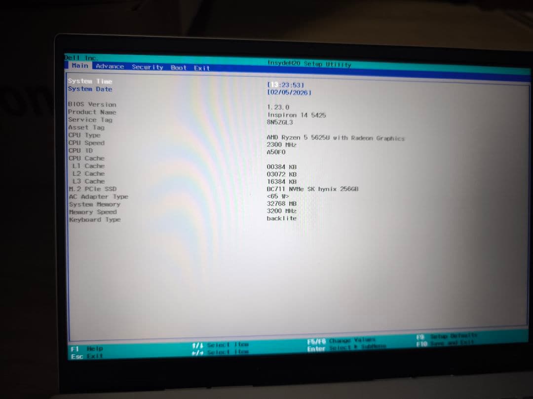 【至急】Dell Inspiron Ryzen 5 5000シリーズ