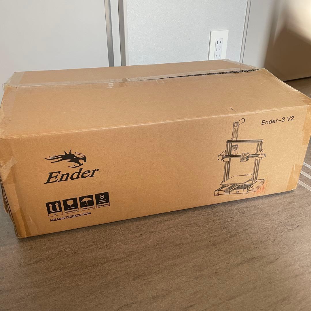 未使用　Ender-3 v2 3Dプリンター 本体　フィラメント黒新品一箱おまけ