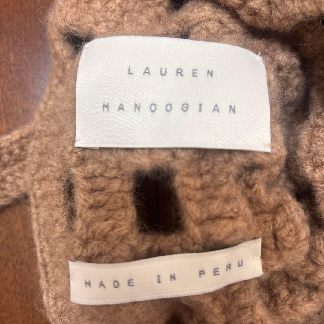 未使用＊LAUREN MANOOGIAN ローレンマヌージアン バッグ ニット