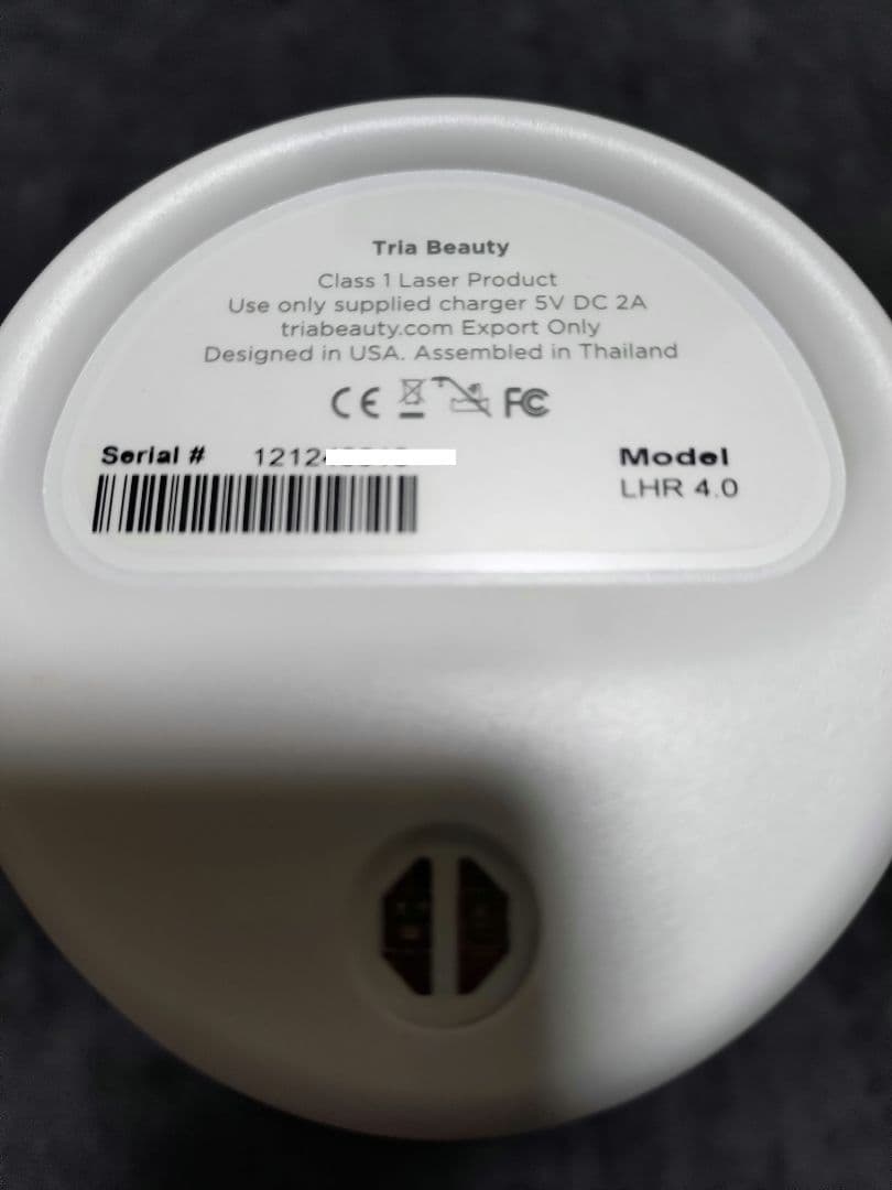 トリア 4X レーザー脱毛器 家庭用 除毛 アメリカFDA認可済 製造22年