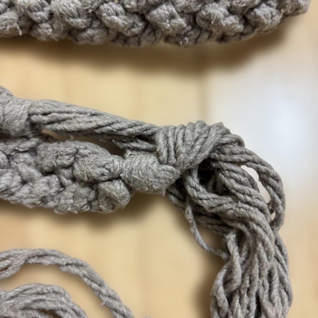 ナンバーナイン 編み込み 紐 ベルト