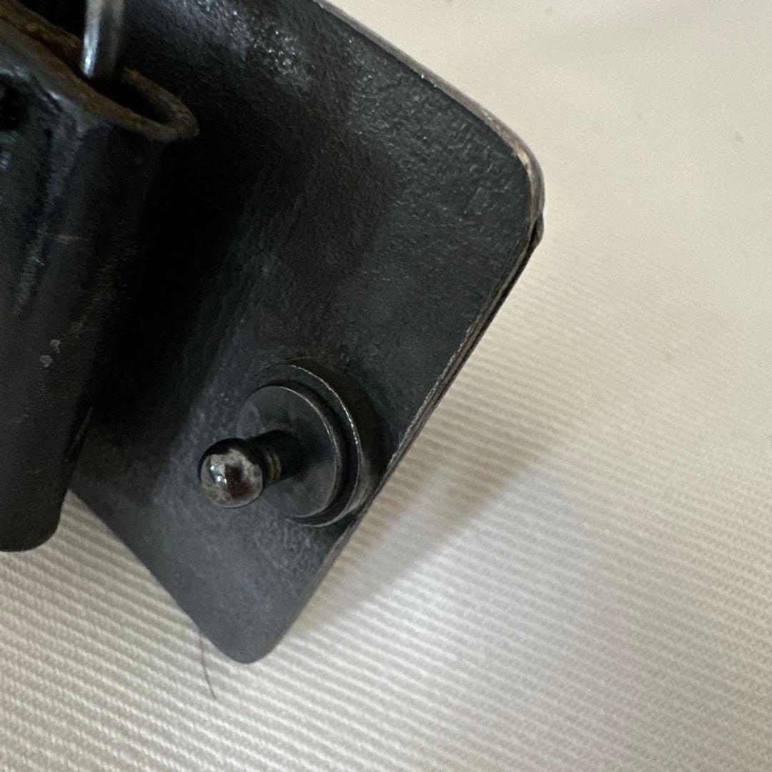 アニエスベーagnes b ロゴバックル レザーベルト/フランス製