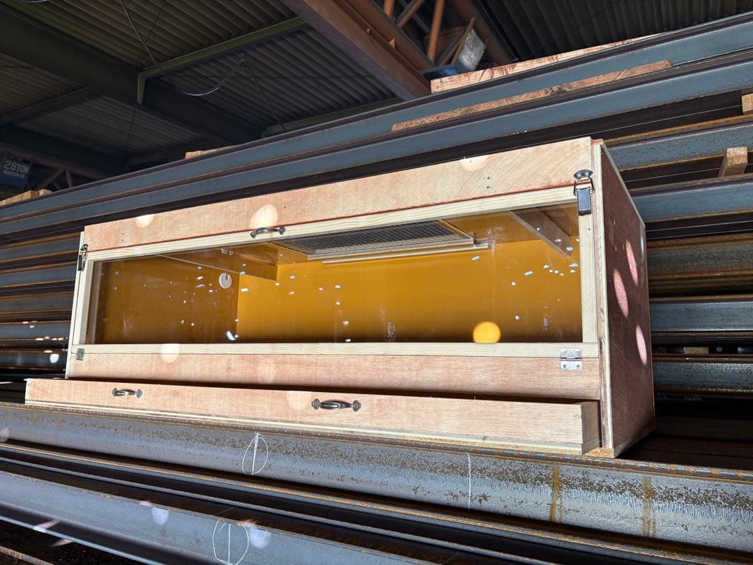 爬虫類ケージ 110×50×40 前開き引き出しタイプ　ケージ ペット　飼育