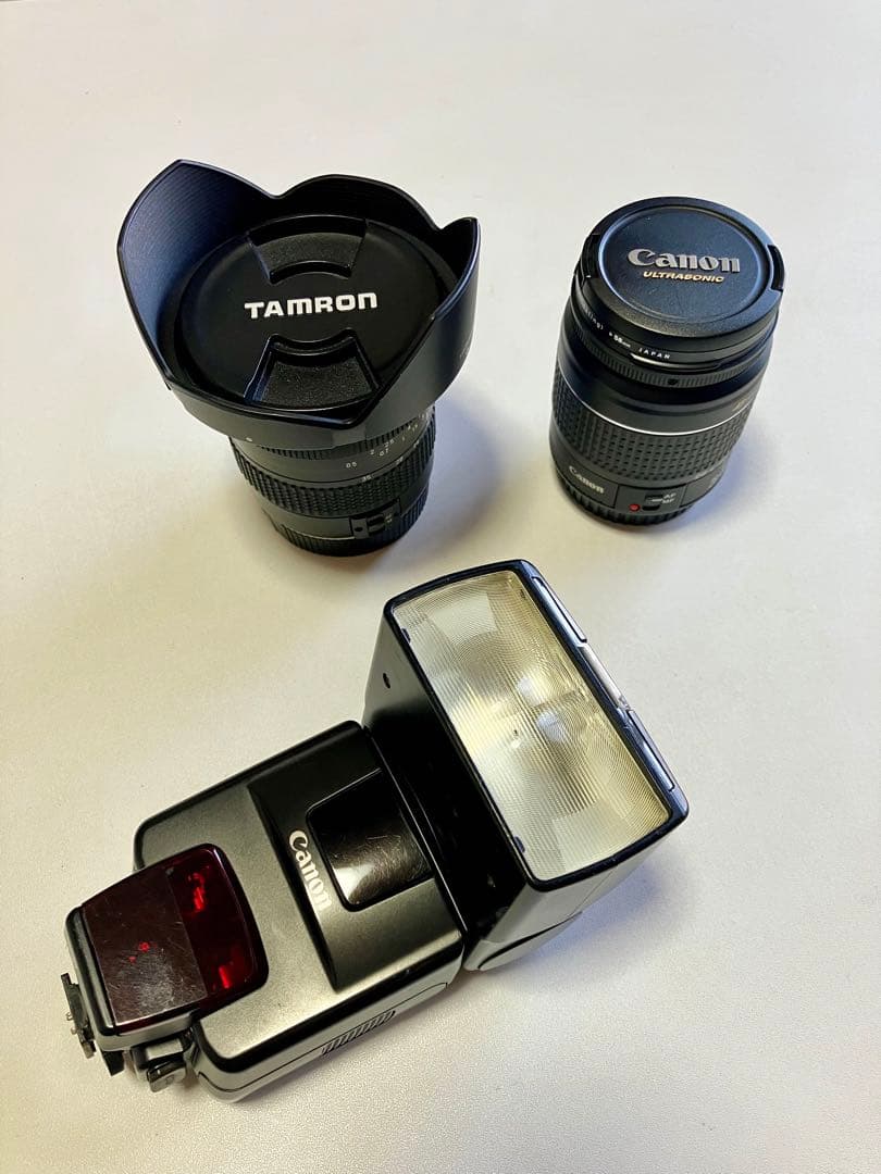 Canon Tamron レンズ スピードライト 3点セット お買得