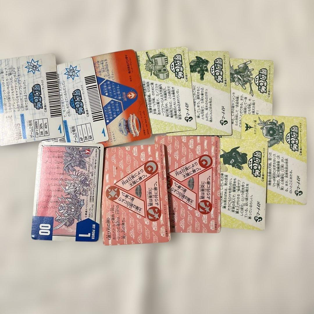 SDガンダム外伝　カードダス　まとめ　聖機兵物語　新SD戦国伝　SDガンダム