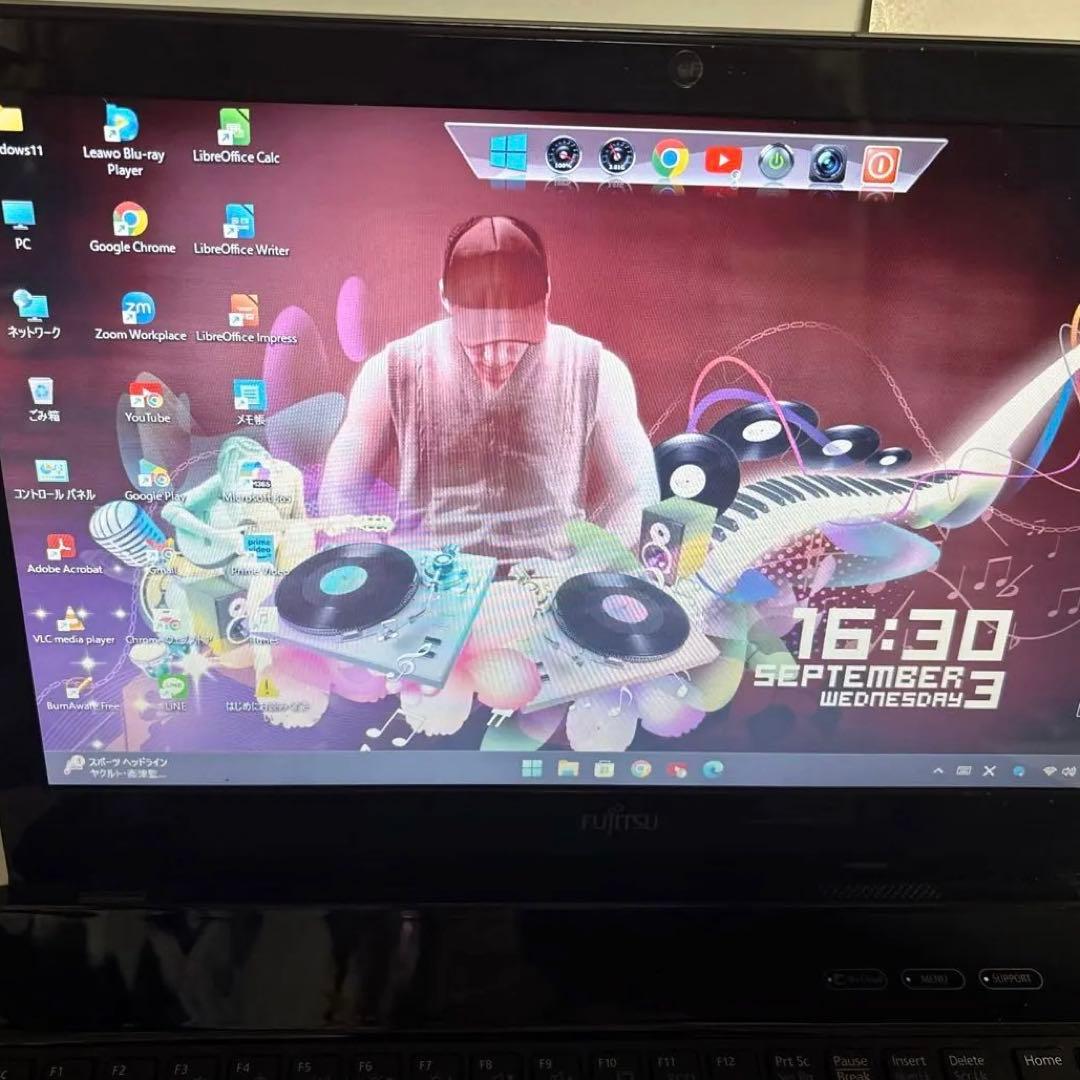 富士通ノートパソコンWindows11