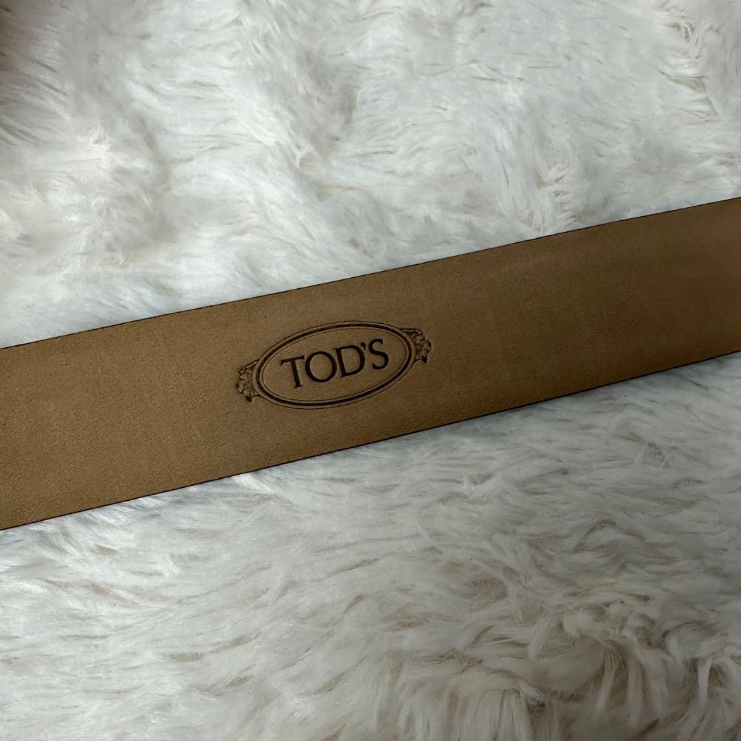 新品未使用　TOD'S トッズ ベルト ブラック　保存袋付属
