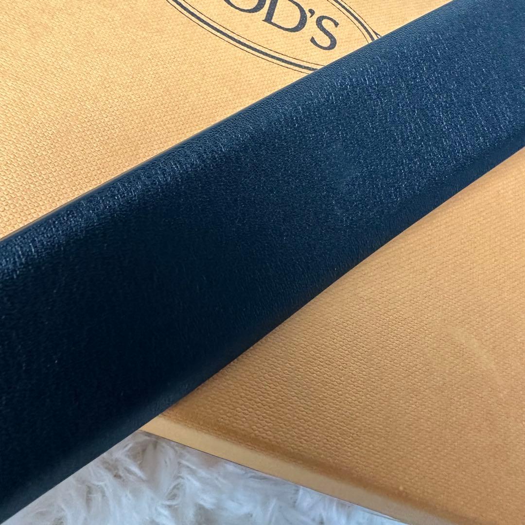 新品未使用　TOD'S トッズ ベルト ブラック　保存袋付属