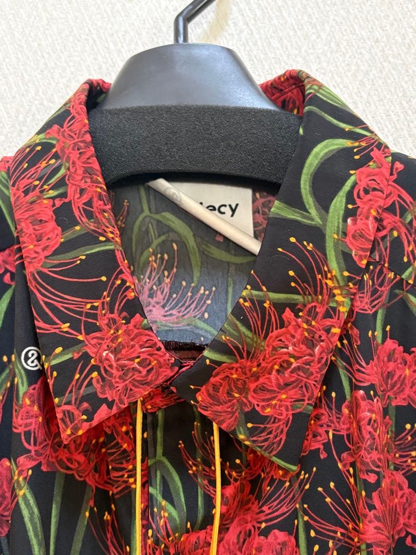 お値下最終❤️美品　＆ellecy ヒガンバナ　ブラウス　シャツ❤️ 彼岸花